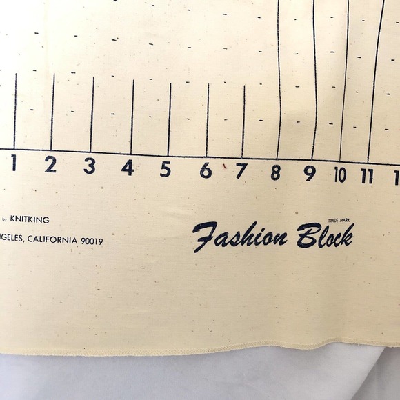 Vintage 1967 Knitking for Board or Worktable Block Blocking Knitting - Picture 5 of 5